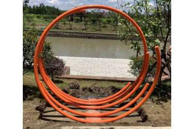 公園游步道景觀小品-圓環